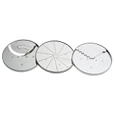 Cuisinart DLC-093 3-Piece Specialty Disc Set, Fits 14-Cup Processor