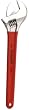 Crescent AC115C 15 inch Chrome Finish, Tapered Handle, Adjustable Wrench, Cushion Grip