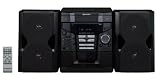 Sharp CD-E55 Mini Shelf System (Black)