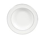 Vera Wang by Wedgwood Blanc Sur Blanc 11.25-Inch Pasta Plate