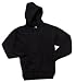 NEW Hanes Ultimate Cotton - Pullover Hooded Sweatshirt Black-L