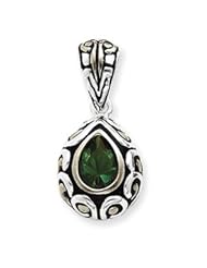 Sterling Silver CZ Pendant