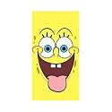 Spongebob Squarepants 'Face' Printed Towel (Official)