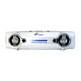 DX Mini Silver Powerful Portable Speakers (For iPods / MP3 Players)