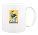 Mug with faucet, water, cat, touching, animal