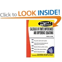 Schaum's Outline of Calculus of Finite Differences and Difference Equations (Schaum's Outline Series)