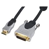 HQ HQSS5551/3 C�ble de Connexion HDMI-DVI Haute Qualit� 3 mpar HQ