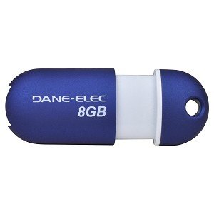 Dane-Elec zMate 8GB USB Drive (Blue)