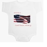 America - mercy Baby Ultrasoft Onesie