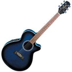 Childrens Toyshop  Musical Instruments : EG560CBS Acoustic Electric Guitar Blue Stain Blue Stain