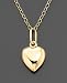 Children's 14k Gold Heart Necklace
