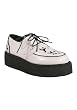 Men'S 2 Inch Platform Metal Stud Vegetarian Creeper Shoe