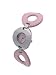 Geneva Platinum Women's Pink Retro Circles Fashion Watch&nbsp;