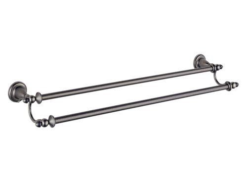 Delta 75224-PT Victorian 24-Inch Double Towel Bar, Pewter