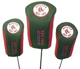 Boston Red Sox Mesh Golf Barrel Head Cover Set - BASEBALL Sports Merchandise