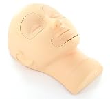 Cosmetic Tatoo Practice Mannequin Head with Removablve Lips and Eyes-