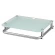 Sanus EFABIIg Euro-Furniture Modular Audio Base, Glass