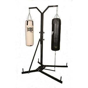 Prime Fighter Freestanding Twin Heavy Bag Platform 700A by