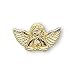 Jewelry : The Perfect 14K Yellow Gold Praying Angel Pin - 8X13MM