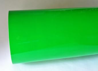 Amazon.com: Fluorescent Green Neon Sign Vinyl, Self-adhesive, 24"x 30 ...