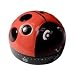 LovinghomeTM 60-Minute "Cute Ladybug" Kitchen Timer, Mechanical Timer