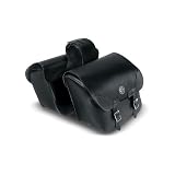 Carroll Leather 7041 Large Economical Slant Saddlebag by Carroll Leather