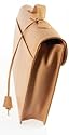 Lucrin - Natural leather Briefcase 1 compartment