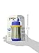 THERMOS FOOGO Insulated Stainless Steel 10oz Hard Spout Sippy Cup, Blue/Yellow