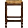 Carolina Cottage 2663-WAL Hawthorne 30" Barstool with Rush Seat, Walnut