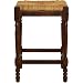 Carolina Cottage 2663-WAL Hawthorne 30" Barstool with Rush Seat, Walnut