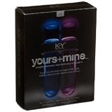 K-Y Yours + Mine Couples Lubricant, 1.5-Ounce, 2-Count Bottles (Pack of 2)