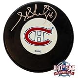 Henri Richard Autographed/Hand Signed Montreal Canadiens Hockey Puck