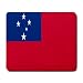 Samoa Flag Mouse Pad