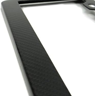 Carbon Fiber License Plate Frame by CarbonFiberz (Matte)