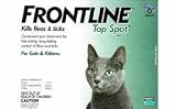 Merial Frontline Topspot 6 Packs Green Flea & Tick Medication- Cat All Sizes