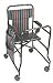 [Item]: Small, Fits Users 4'10" to 5'2" [Additional Info]: Medline Merry Walker Lets Patients Walk When They Can, Sit When They Need To!. For the patient who relies on caregiver assistance to get around, the Merry Walker is a chance for greater independ