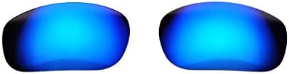 Customatic Optics Men's Polarized Replacement Lenses for Oakley Jawbone sunglasses Sapphire Blue