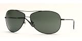 RAY BAN 3293 006 71 BLACK GRAY GREEN AVIATOR SUNGLASSES by 