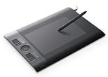 Wacom �v���t�F�b�V���i���y���^�u���b�g M�T�C�Y ���ƃy���ɔ��鏑���� Intuos4 PTK-640/K0