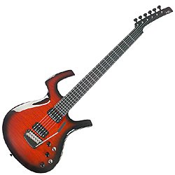 Parker Fly Mojo Flame Electric Guitar Trans Green Burst Burst
