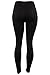 Jiuyu Women's Plus Size Basic Solid Color Leggings