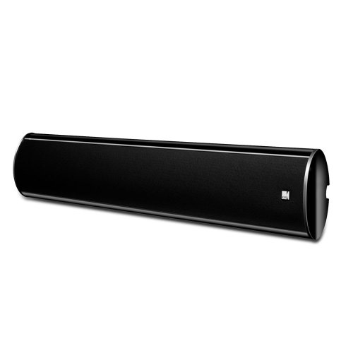 KEF KHT6000CBL Center Channel Speaker (Single, Gloss Black)