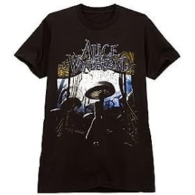 Disney Mushrooms Alice in Wonderland Tee for Men