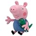 TY Beanie Baby - GEORGE the Pig (UK Exclusive - Peppa Pig)