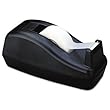 3M/COMMERCIAL TAPE DIV. / MMMC40BK / Scotch Deluxe Desktop Tape Dispenser, Attached 1" core, Heavily Weighted, Black / Sold as 1 EA