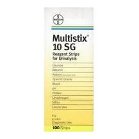 Multistix 10SG Reagent Strips - Box of 100