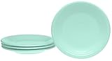 Fiesta Turquoise 464 7-1/4-Inch Salad Plates, Set of 4