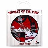 St. Louis Cardinals Baby Boy 5pc Majestic Gift Set, 6-9 mos