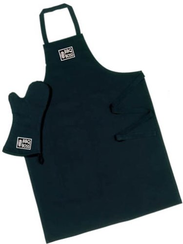 Faringdon Collection Barbecue BBQ Boss Apron and Gauntlet Set