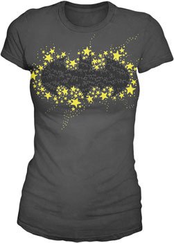  Bioworld Juniors Batman Shimmer T-shirt